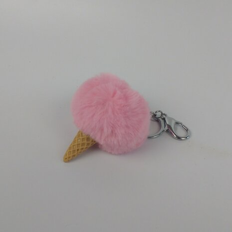 Ijsje Fluffy sleutelhanger foto 3