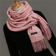 Cashmere Sjaal Baby Roze