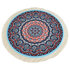 Paisley Power Ronde Muismat met Kwastjes